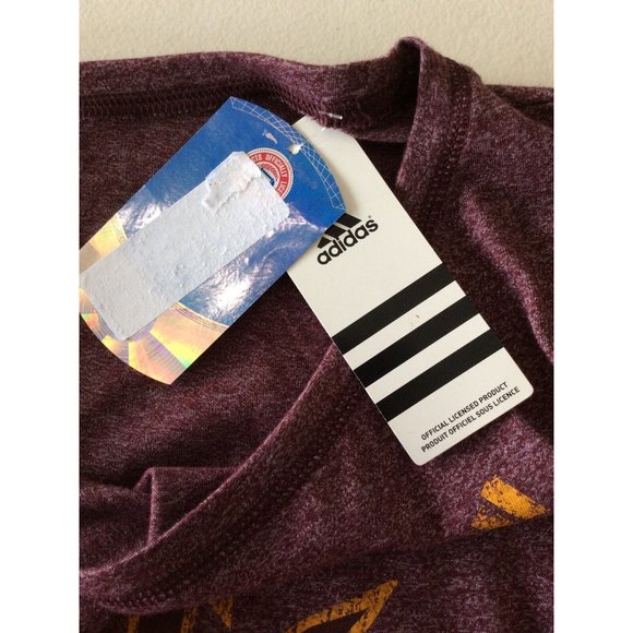 NWT, AdidasArizona State Sun Devils  Long Sleeve Tee Shirt - Large - Picture 7 of 8